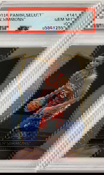 2016 Panini Select Ben Simmons PSA 10 Gem Mint #141