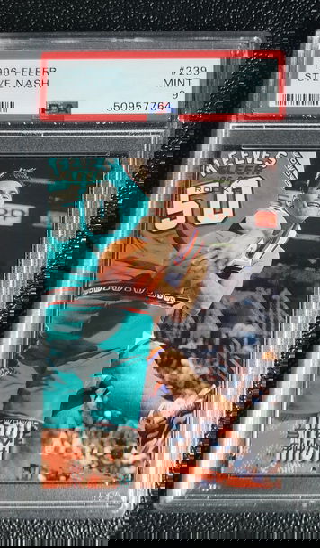 1996 Fleer Steve Nash PSA 9 rc