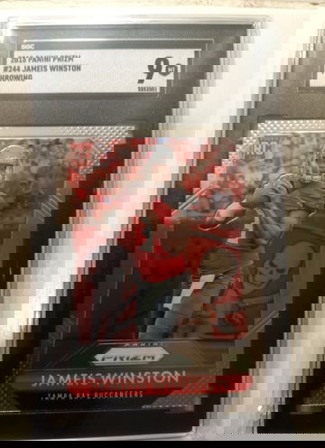 2015 Prizm James Winston Throwing RC SGC 9