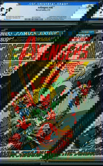 AVENGERS #96, CGC 9.2 NM-