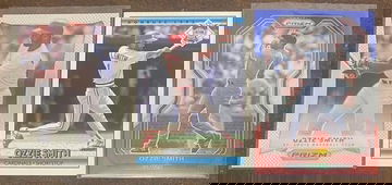 Ozzie Smith 3 card Lot