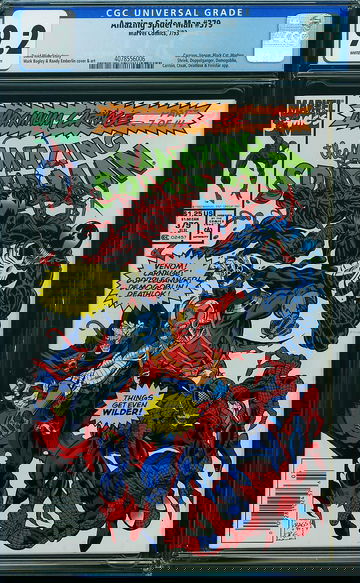 AMAZING SPIDER-MAN #379, CGC 9.2 NM-