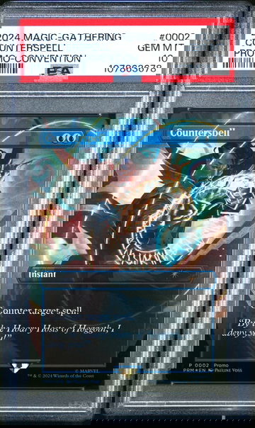 2024 Magic The Gathering Marvel Promo Counterspell Foil Dr. Strange PSA 10