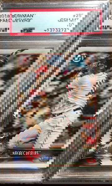 2018 Bowman Rafael Devers Rookie PSA 10