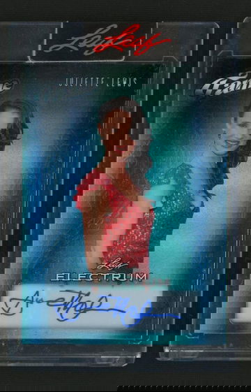 2024 Leaf Fame #FJL1 Juliette Lewis Electrum Auto 1/1