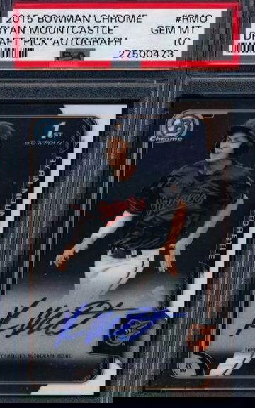 Ryan Mountcastle 2015 Bowman Chrome Base Auto RC