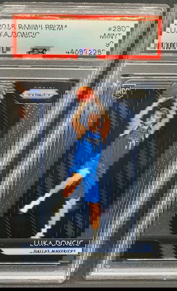 Luka Doncic 2018 Panini Prizm #280 Rookie PSA 9