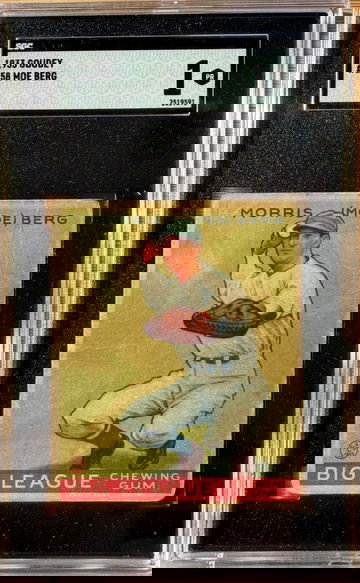 1933 Goudey Moe Berg SGC 1