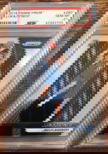 PSA 10 Luka Doncic 2018 Prizm 280