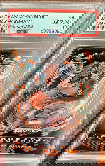 2020 James Wiseman Panini Prizm Tiger Stripe Choice