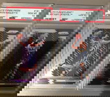 Marvin Bagley III & Michael Porter Jr. PSA 10 Rcs