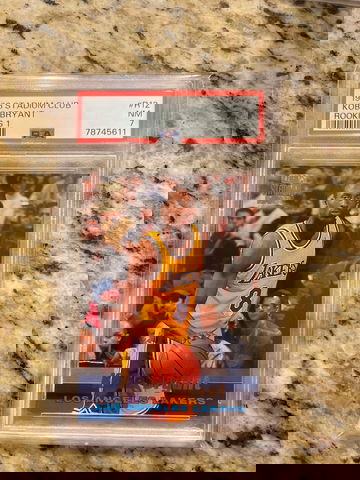 1996-97 Stadium Club Kobe Bryant RC PSA 7