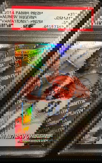 Andrew Wiggins 2014-15 Prizm Silver Variation PSA 10