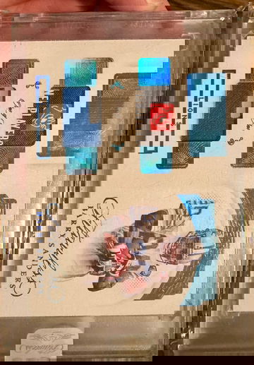 2021 Flawless Barry Sanders 1/1 Player Worn still Encased