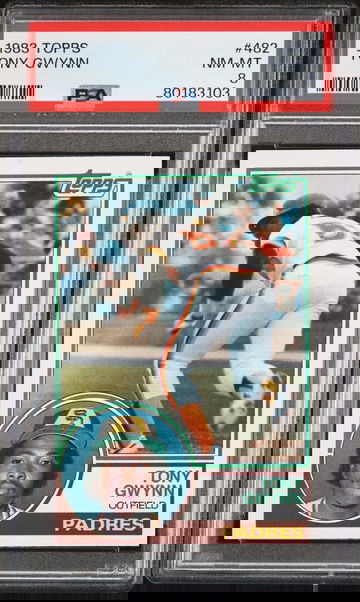 1983 Topps Tony Gwynn #482 PSA 8