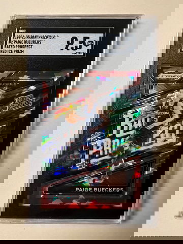 2024-25 Panini Prizm Paige Bueckers Rated Prospect Red Ice #2