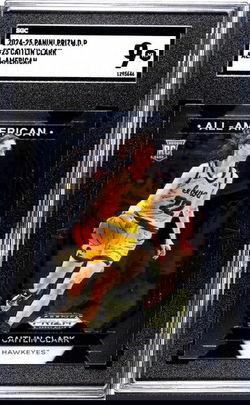 2024-25 Panini Prizm D.P. #23 Caitlin Clark All-American SGC 9