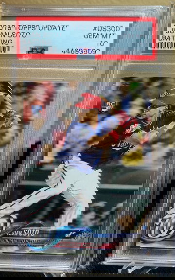 2018 Topps Update Juan Soto #US300 PSA 10