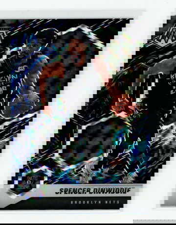 💎2020-21 Mosaic Basketball GENESIS Spencer Dinwiddie SSP Dallas Mavericks 🏀