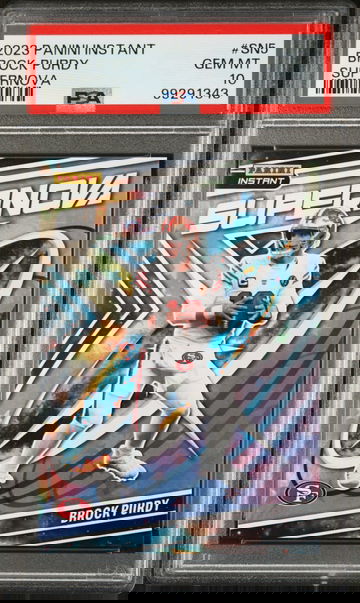 Brock Purdy 2023 Panini Supernova NFL #SN-5 Football Card PSA 10 Gem Mint