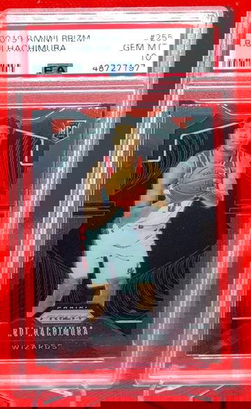 Rui Hachimura Rookie RC Prizm PSA 10