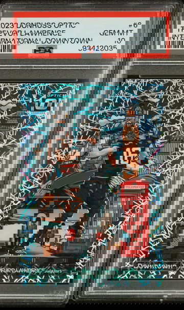 2023 Panini Donruss Optic International Downtown Trevor Lawrence #6 PSA 10