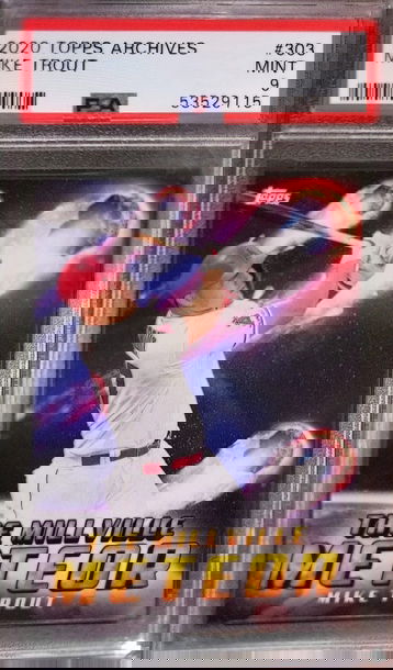 2020 Archives "Millville Meteor" Trout PSA 9