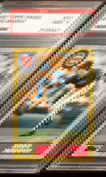 1987 Topps Traded Greg Maddux