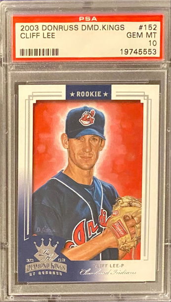 2003 Donruss Diamond Kings RC PSA 10