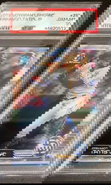 2019 Bowman Chrome Fernando Tatis Jr. RC #26 PSA 10