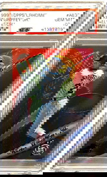 1999 Topps Chrome All-Etch #AE3 Ken Griffey Jr PSA 10 GEM MT Seattle Mariners