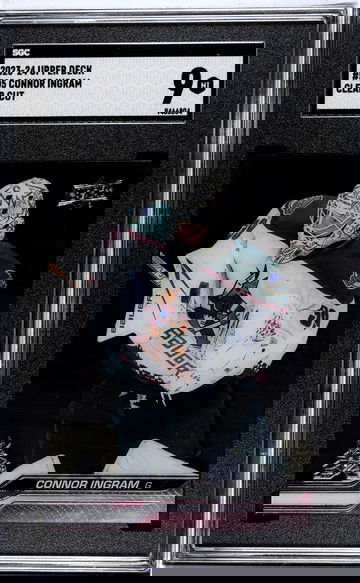 2023 Upper Deck Clear Cut Connor Ingram #505 SGC 9