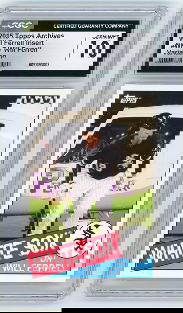 2015 Topps Archives Will Ferrell White Sox #WF-7