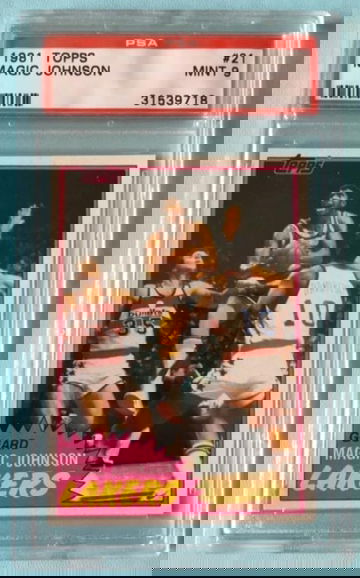 Magic Johnson 1981 Topps