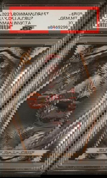 2022 Bowman Draft Elly De La Cruz Invicta PSA 10