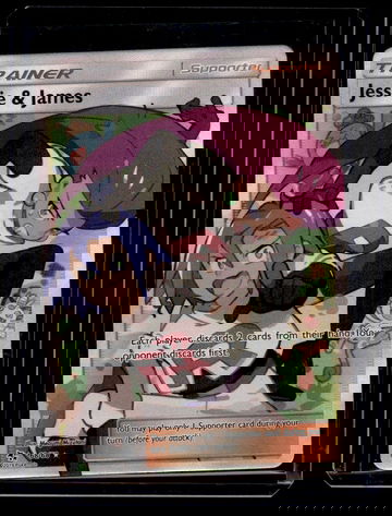 2019 Pokémon Hidden Fates Jessie & James Trainer #68/68 Holo