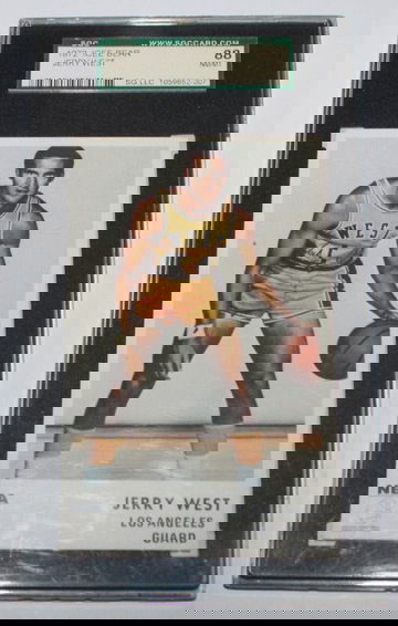 Jerry West 1972 Icee Bear SGC 88 Los Angeles Lakers West Virginia Mountaineers