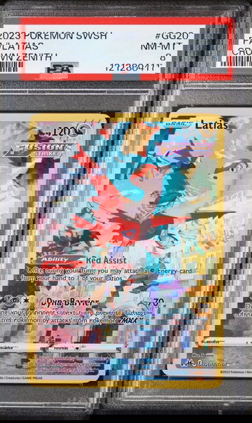 2023 Pokemon #GG20 Latias Crown Zenith PSA 8
