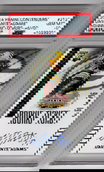 2014 Panini Contenders Rookie Auto PSA 10 Gem Mt