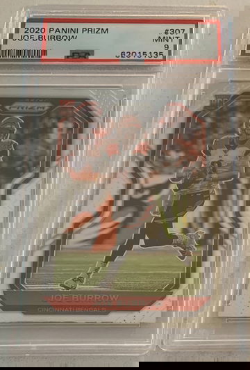 2020 Panini Prizm Joe Burrow PSA 9