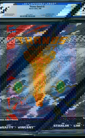 THANOS QUEST #2, CGC 9.6 NM+