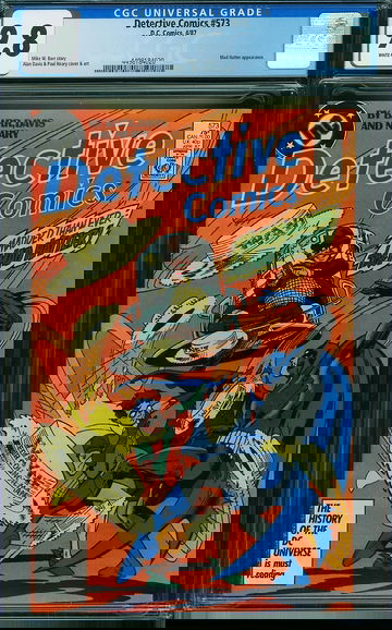 DETECTIVE COMICS #573, CGC 9.8 NM/MT