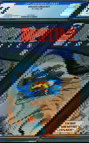 DETECTIVE COMICS #611, CGC 9.8 NM/MT