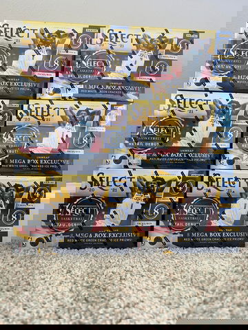 (6) 20-21 NBA Select Mega Box 