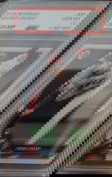 2018 Bowman Shohei Ohtani PSA 10