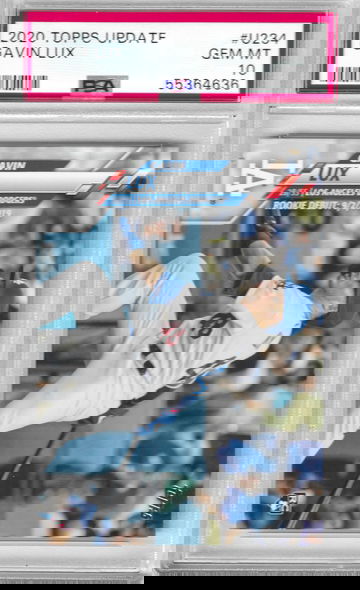 2020 Topps Update Gavin Lux PSA 10