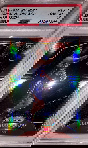 Cameron Johnson Prizm Silver