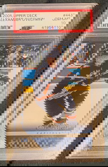 2005-06 Alexander Ovechkin Upper Deck Young Guns PSA 10 