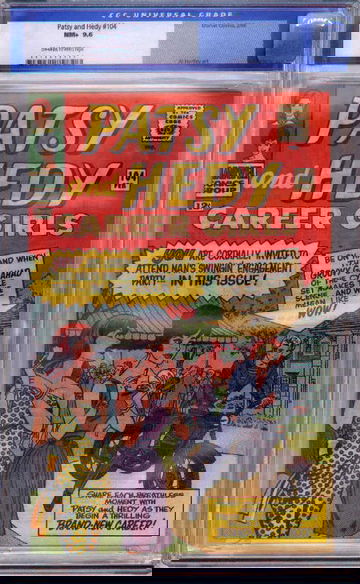PATSY AND HEDY #104, CGC 9.6 NM+