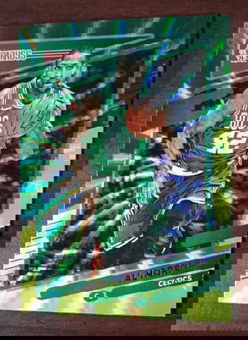 Al Horford Green and Yellow Lazer parallel